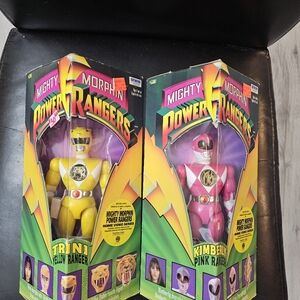 POWER RANGERS 2 ACTION FIGURES  Kimberly and Trini